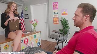 Drivers Ed Teacher Tiffany Watson Is Horny And Sam Has The Perfect Cock To Drill Her Pussy